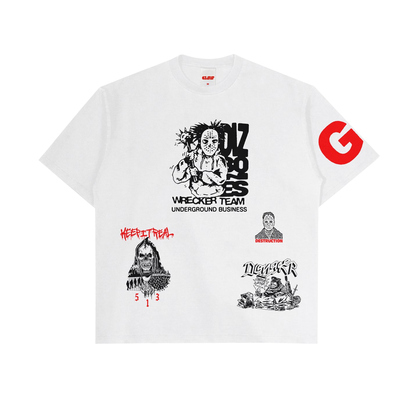 GREEDY DUST X DIZBONES T-SHIRT