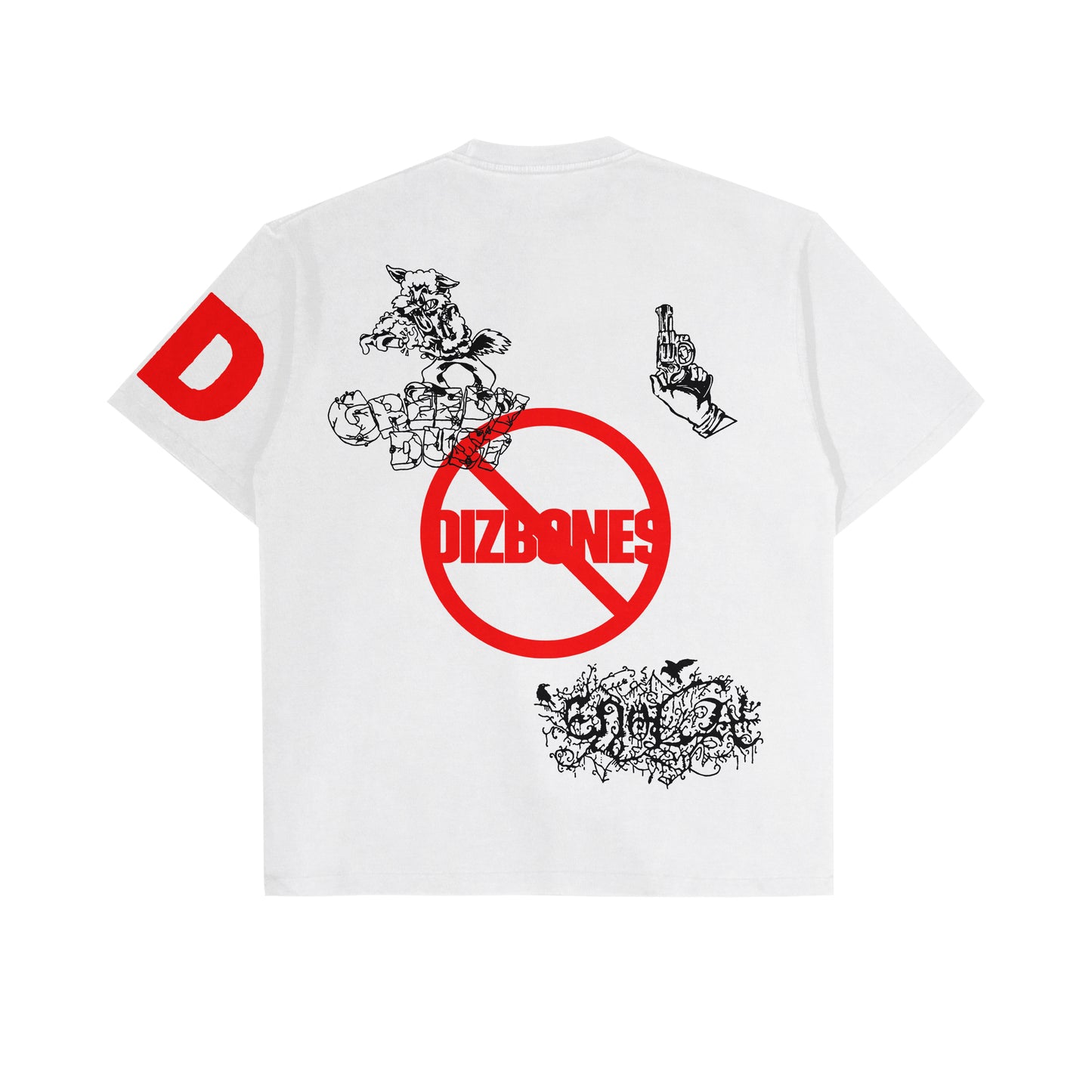 GREEDY DUST X DIZBONES T-SHIRT