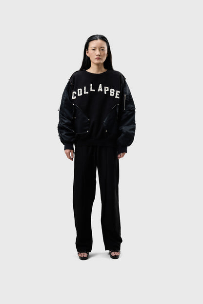 COLLAPSE REWORKED CREWNECK