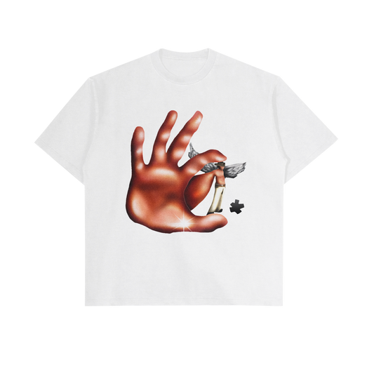 ENVY* LOOK MAMA I CAN FLY - T-SHIRT [WHITE] + BANDANA