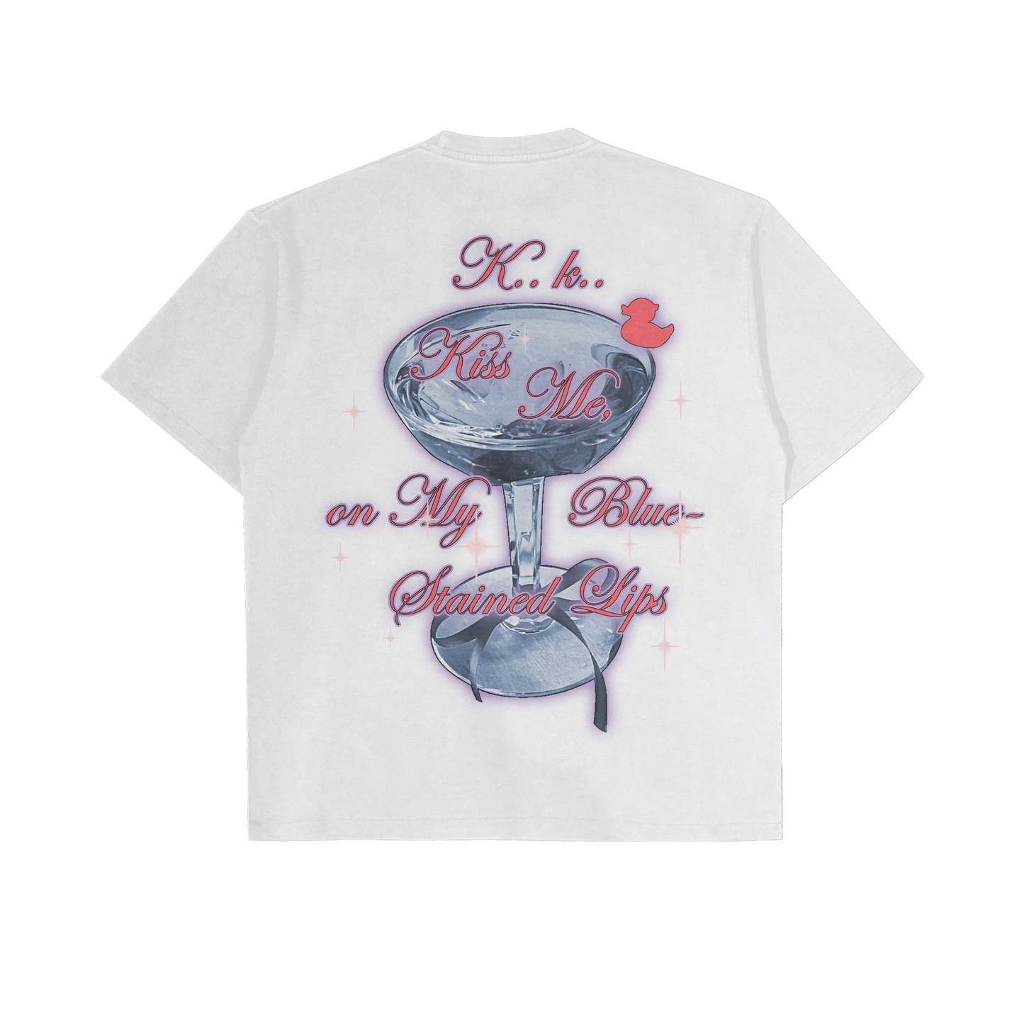 GRRRL GANG KISS ME ON MY BLUE STAINED LIPS (PRE-SALE)