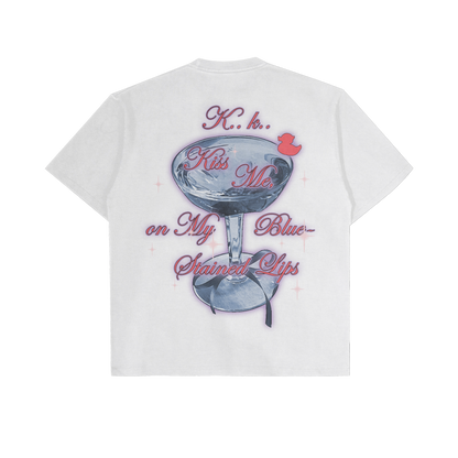 GRRRL GANG KISS ME ON MY BLUE STAINED LIPS (PRE-SALE)